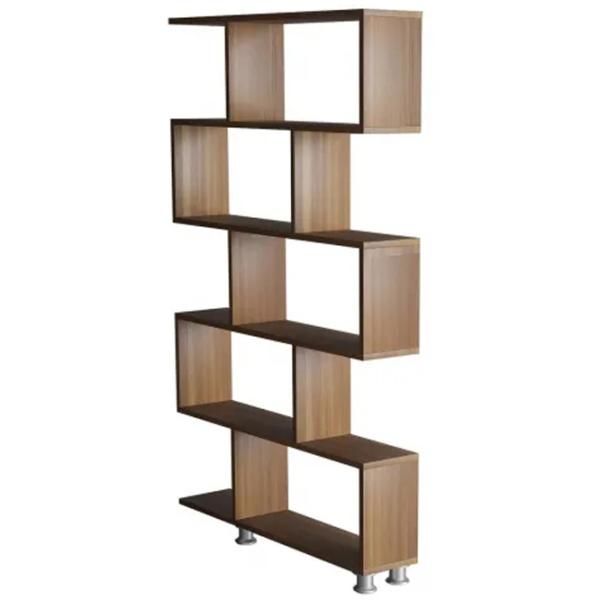 Etajeră Trendy Nilufer 156 x 90 x 20 cm / PAL / Walnut photo 2