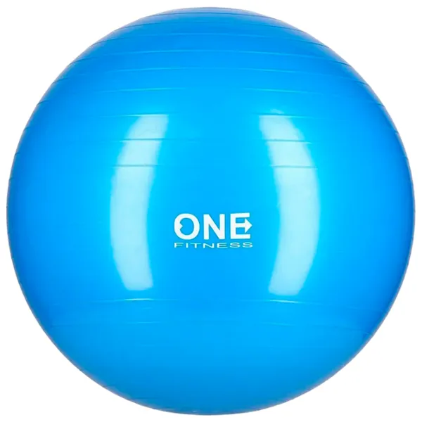 Фитбол ONE Fitness Gym Ball 10 65 см / Синий photo 1