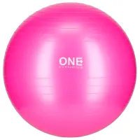 Фитбол ONE Fitness Gym Ball 10 55 см / Розовый
