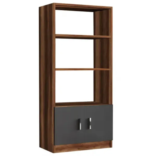 Etajeră Trendy VO4-BA 140 x 63.6 x 37.6 cm / PAL / Walnut photo 1