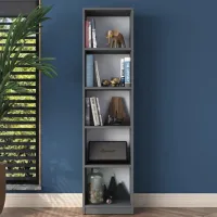 Стеллаж Trendy HC111 161.8 x 40 x 25см cm / ЛДСП / Anthracite photo 2