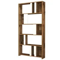 Etajeră Trendy Lima 180 x 90 x 20 cm / PAL / Walnut