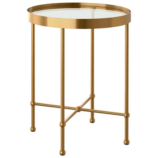 Măsuță de cafea Ikea Torsjo 605.904.15 Gold photo 1