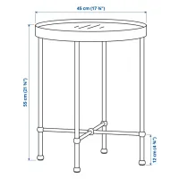 Măsuță de cafea Ikea Torsjo 605.904.15 Gold photo 2