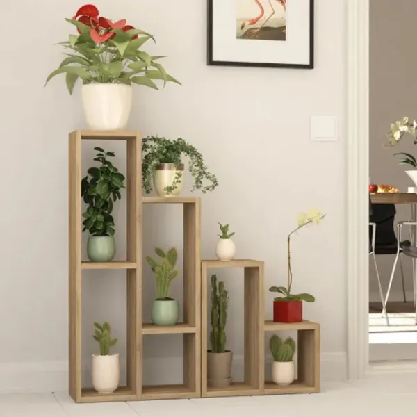 Etajeră Trendy Sule 89 x 42 x 20 cm / PAL / Oak photo 4