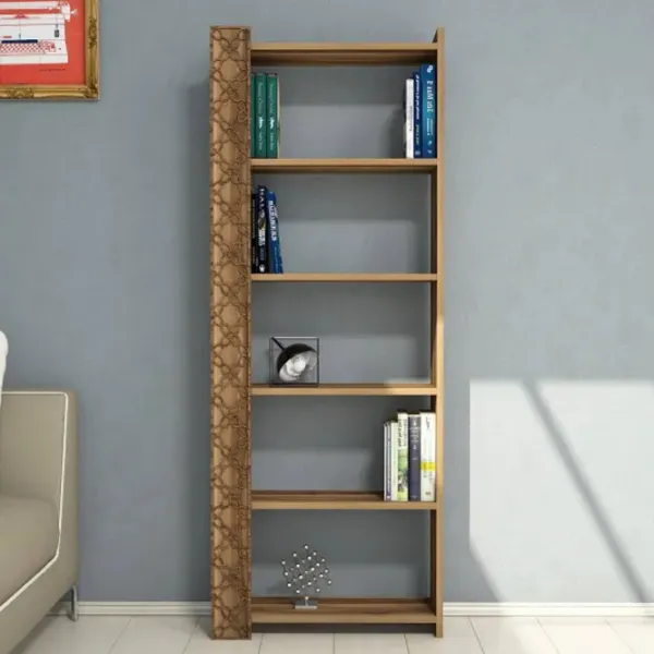 Etajeră Trendy City 170 x 64.6 x 24.2 cm / PAL / Walnut photo 2