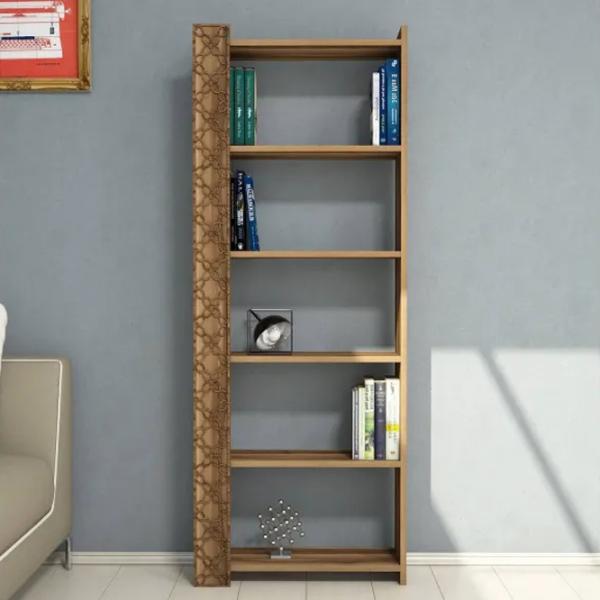 Etajeră Trendy City 170 x 64.6 x 24.2 cm / PAL / Walnut photo 2