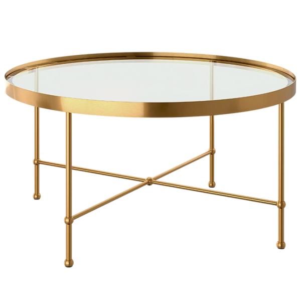 Măsuță de cafea Ikea Torsjo 505.904.06 Gold photo 1