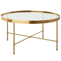 Măsuță de cafea Ikea Torsjo 505.904.06 Gold