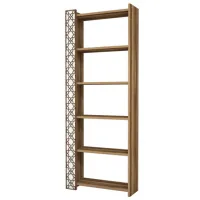 Стеллаж Trendy City 170 x 64.6 x 24.2см cm / ЛДСП / Oреховый