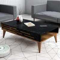 Măsuță de cafea Trendy Valensiya GTR000603 Marmura Black photo 3