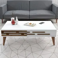 Măsuță de cafea Trendy Valensiya GTR000607 White photo 3