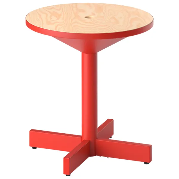 Măsuță de cafea Ikea Grimsarbo 506.061.67 Red photo 1