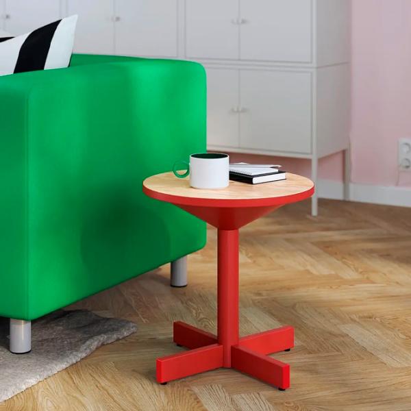 Măsuță de cafea Ikea Grimsarbo 506.061.67 Red photo 7