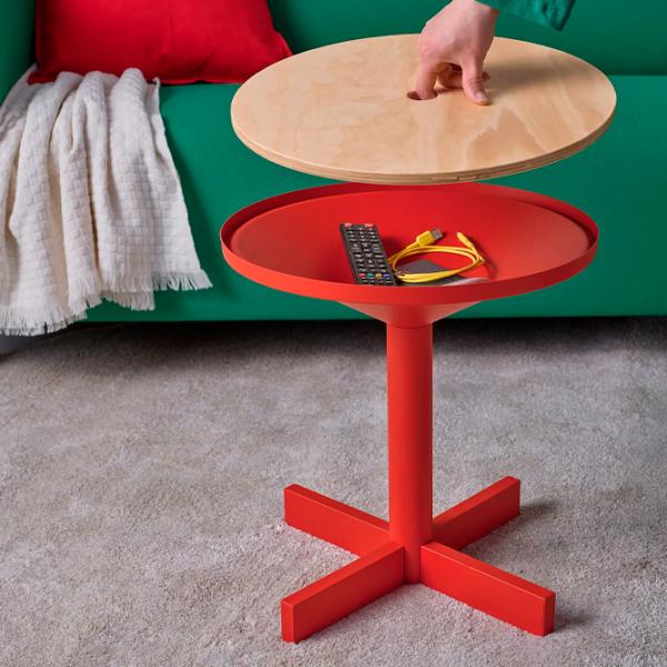 Măsuță de cafea Ikea Grimsarbo 506.061.67 Red photo 8
