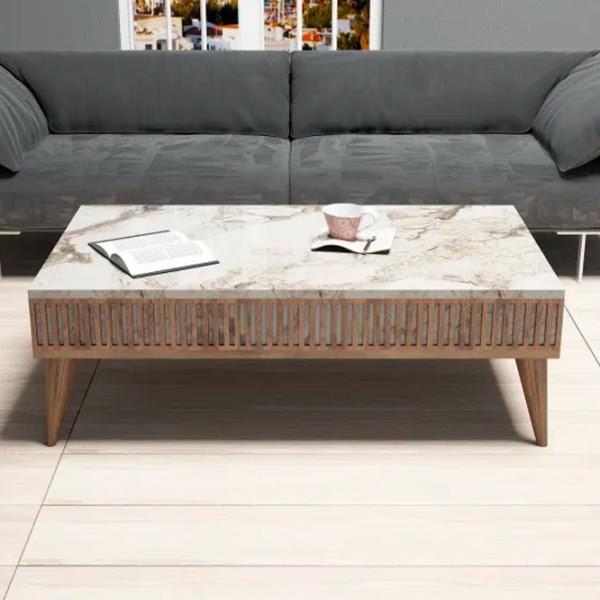 Журнальный столик Trendy Milano GTR000614 Marmura White photo 3