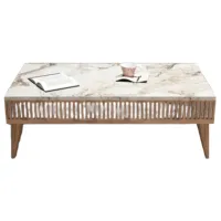 Măsuță de cafea Trendy Milano GTR000614 Marmura White photo 4