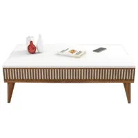 Măsuță de cafea Trendy Milano GTR000624 White photo 4