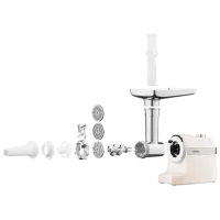 Mașină de tocat carne Ardesto MGK-1800BG 1800 W / 2 kg/min / White photo 5