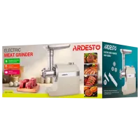 Mașină de tocat carne Ardesto MGK-1800BG 1800 W / 2 kg/min / White photo 17