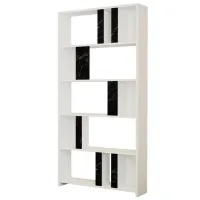 Etajeră Trendy Lima 180 x 90 x 20 cm / PAL / White