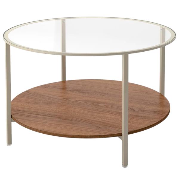 Măsuță de cafea Ikea Vittsjo 306.043.48 Beige Brown photo 1