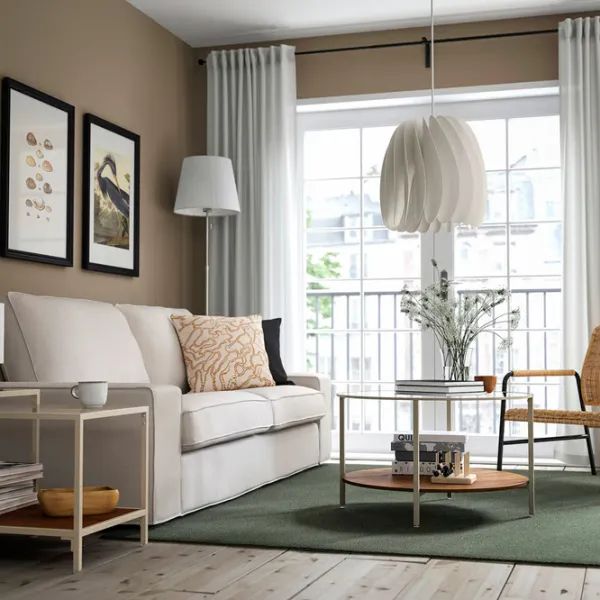 Măsuță de cafea Ikea Vittsjo 306.043.48 Beige Brown photo 6