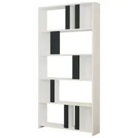 Etajeră Trendy Lima 180 x 90 x 20 cm / PAL / White