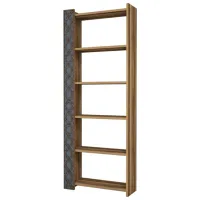 Стеллаж Trendy City 170 x 64.6 x 24.2см cm / ЛДСП / Oреховый