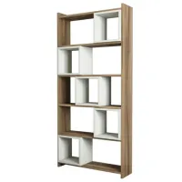 Etajeră Trendy Box 170 x 80 x 22 cm / PAL / Walnut