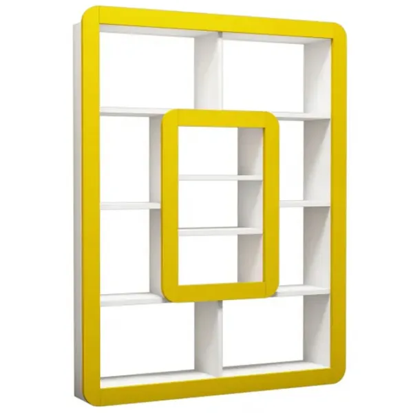 Etajeră Trendy Orkide 140 x 108.4 x 21.8 cm / PAL / White photo 1
