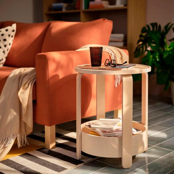 Măsuță de cafea Ikea Borgeby 806.198.80 Birch veneer photo 6