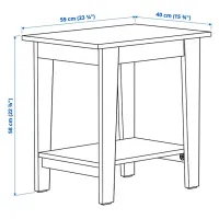 Журнальный столик Ikea Ammaryd 806.091.26 Белый photo 2