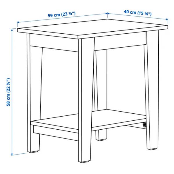 Măsuță de cafea Ikea Ammaryd 706.091.22 Gray photo 2