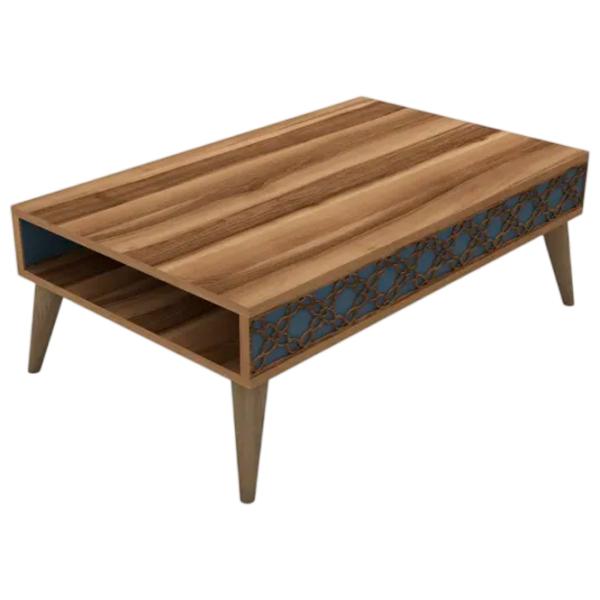 Журнальный столик Trendy Oras GTR000593 Walnut Chalcedony photo 1