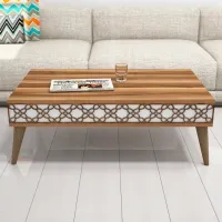 Măsuță de cafea Trendy Oras GTR000595 White Walnut photo 5