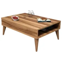 Журнальный столик Trendy Cel mai bun GTR000599 Грецкий орех photo 2