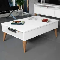 Журнальный столик Trendy Cel mai bun GTR000600 Белый photo 4