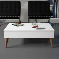 Журнальный столик Trendy Cel mai bun GTR000600 Белый photo 5