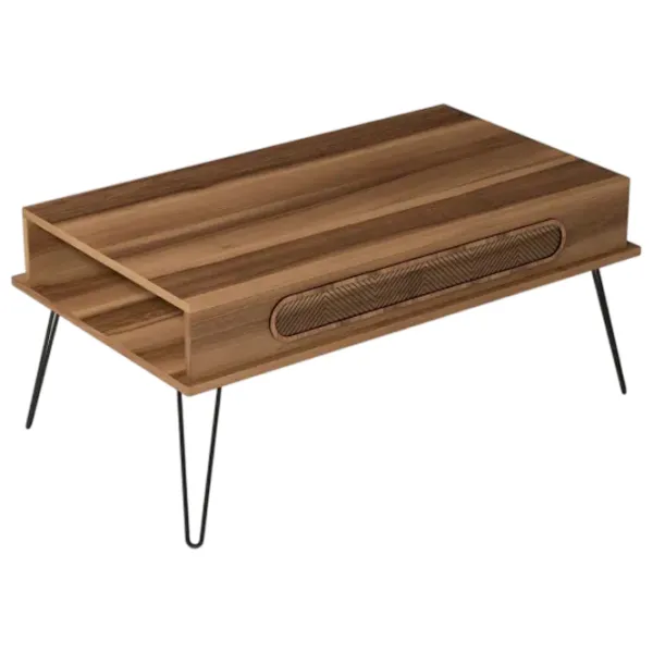 Măsuță de cafea Trendy Ekol GTR000620 Walnut photo 1