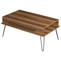 Măsuță de cafea Trendy Ekol GTR000620 Walnut photo 2