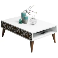 Măsuță de cafea Trendy Linie GTR000611 White photo 2