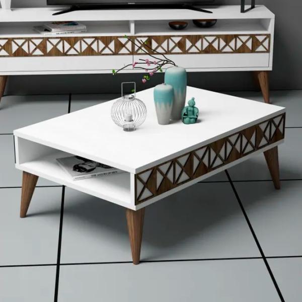 Журнальный столик Trendy Linie GTR000611 Белый photo 4
