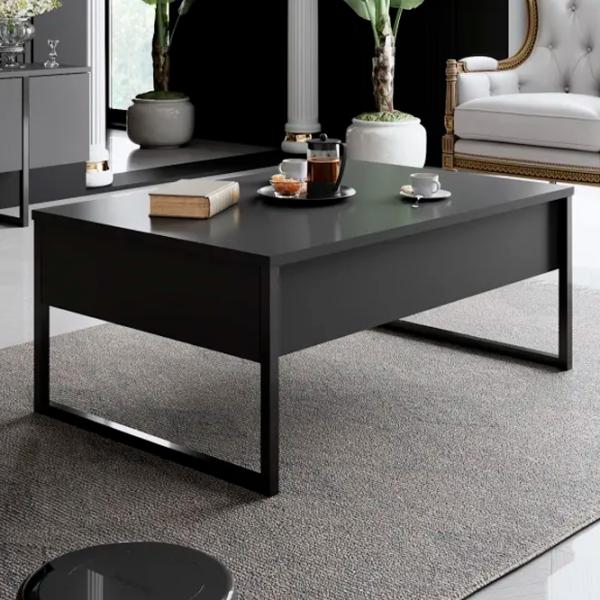 Măsuță de cafea Trendy Lux GTR000550 Anthracite Black photo 3