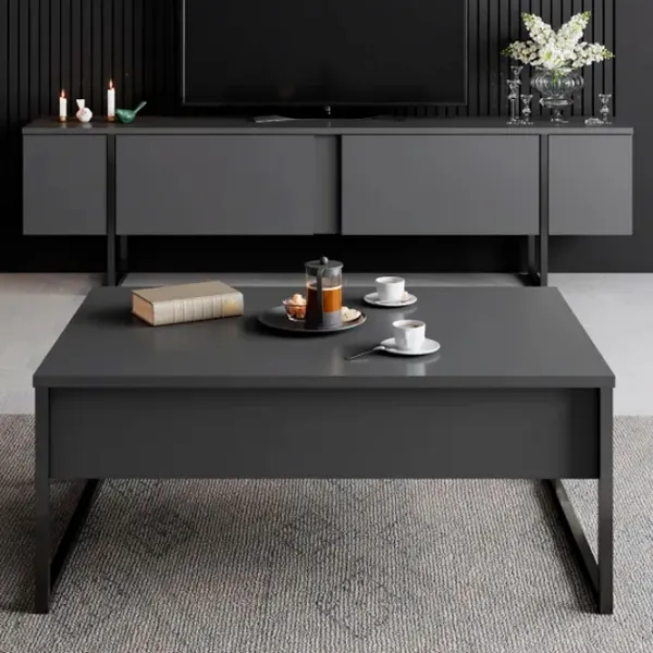 Măsuță de cafea Trendy Lux GTR000550 Anthracite Black photo 4