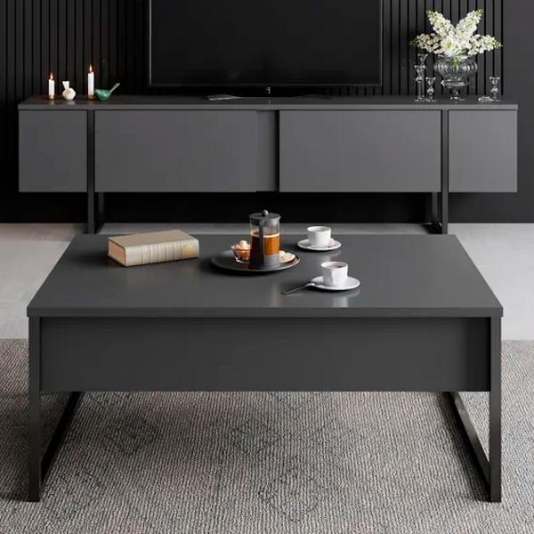 Măsuță de cafea Trendy Lux GTR000550 Anthracite Black photo 4