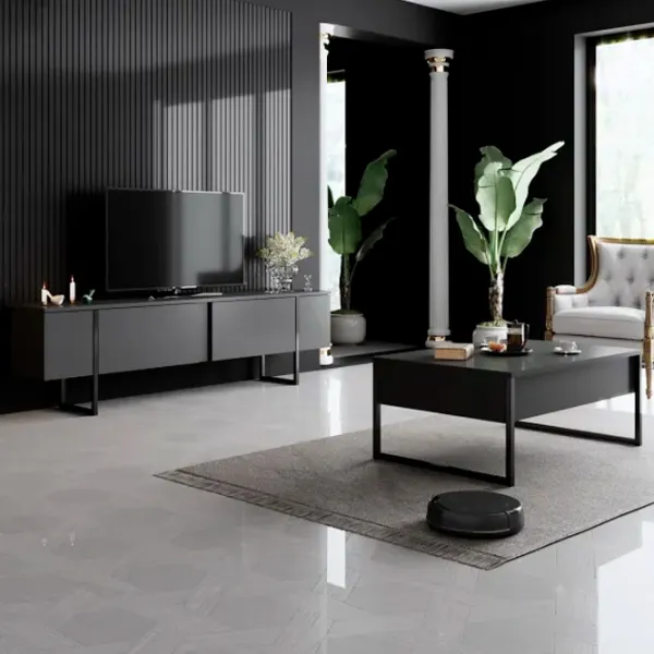 Măsuță de cafea Trendy Lux GTR000550 Anthracite Black photo 5