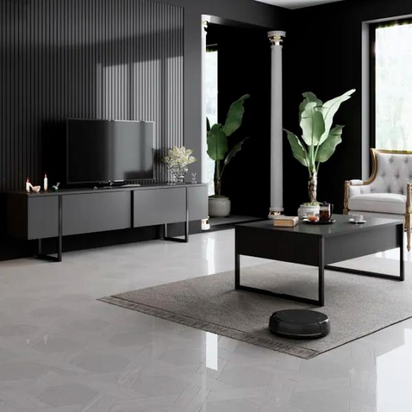Măsuță de cafea Trendy Lux GTR000550 Anthracite Black photo 5