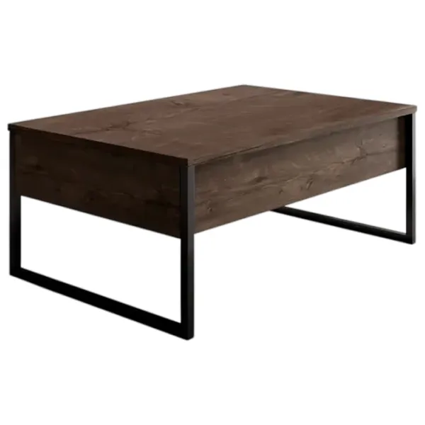Măsuță de cafea Trendy Lux GTR000552 Walnut Black photo 1