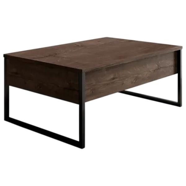 Măsuță de cafea Trendy Lux GTR000552 Walnut Black photo 1